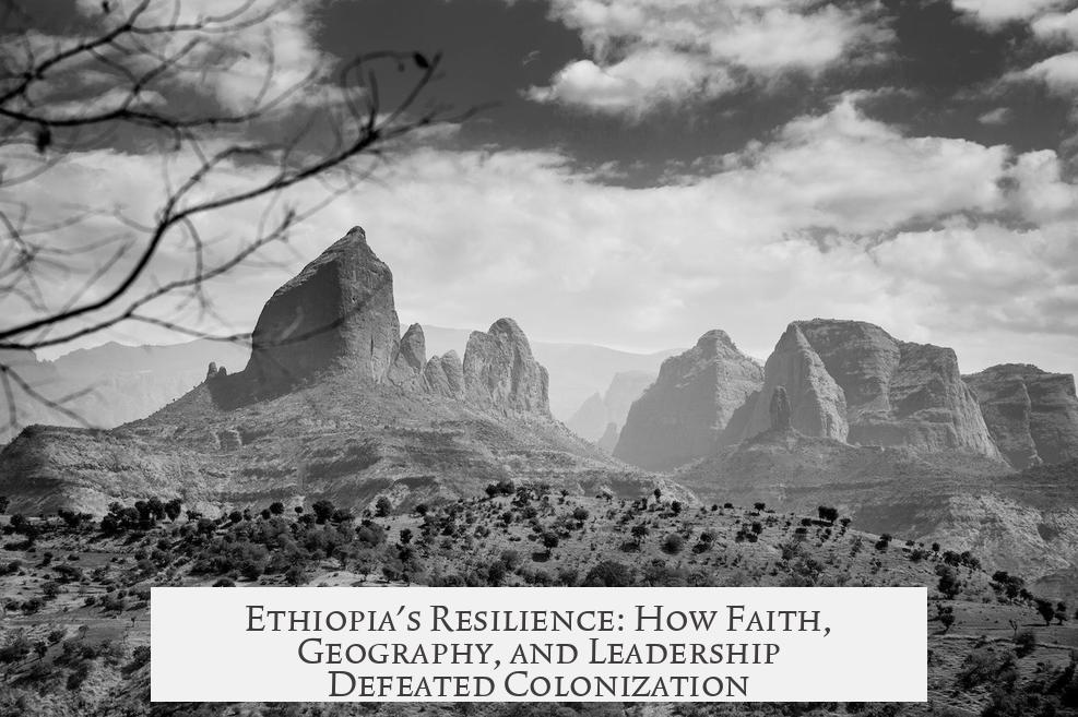 Ethiopia's Resilience: How Faith, Geography, and Leadership Defeated Colonization