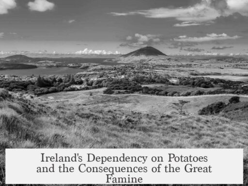 Ireland's Dependency on Potatoes and the Consequences of the Great Famine