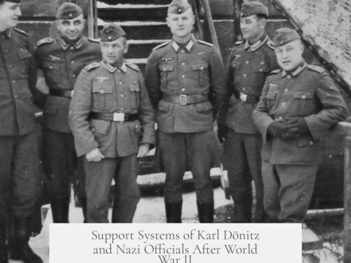 Support Systems of Karl Dönitz and Nazi Officials After World War II