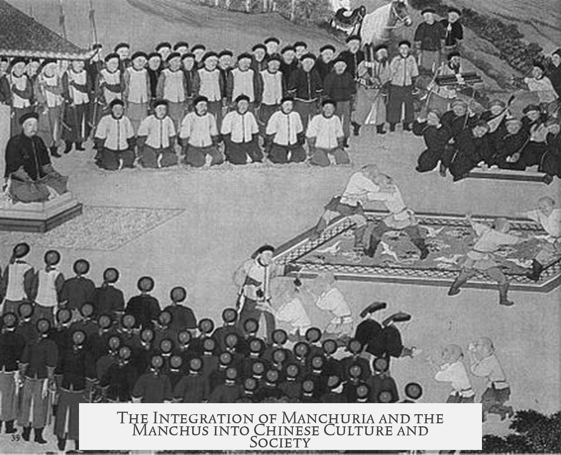 The Integration of Manchuria and the Manchus into Chinese Culture and Society