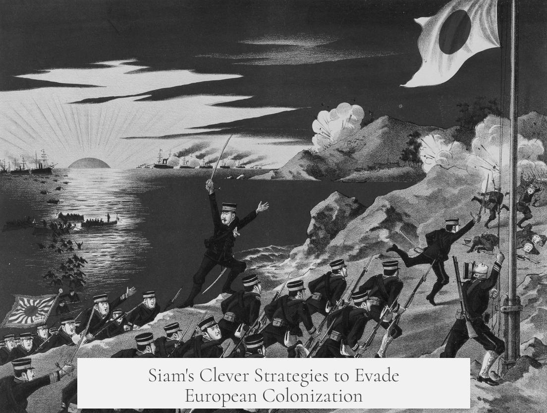 Siam's Clever Strategies to Evade European Colonization