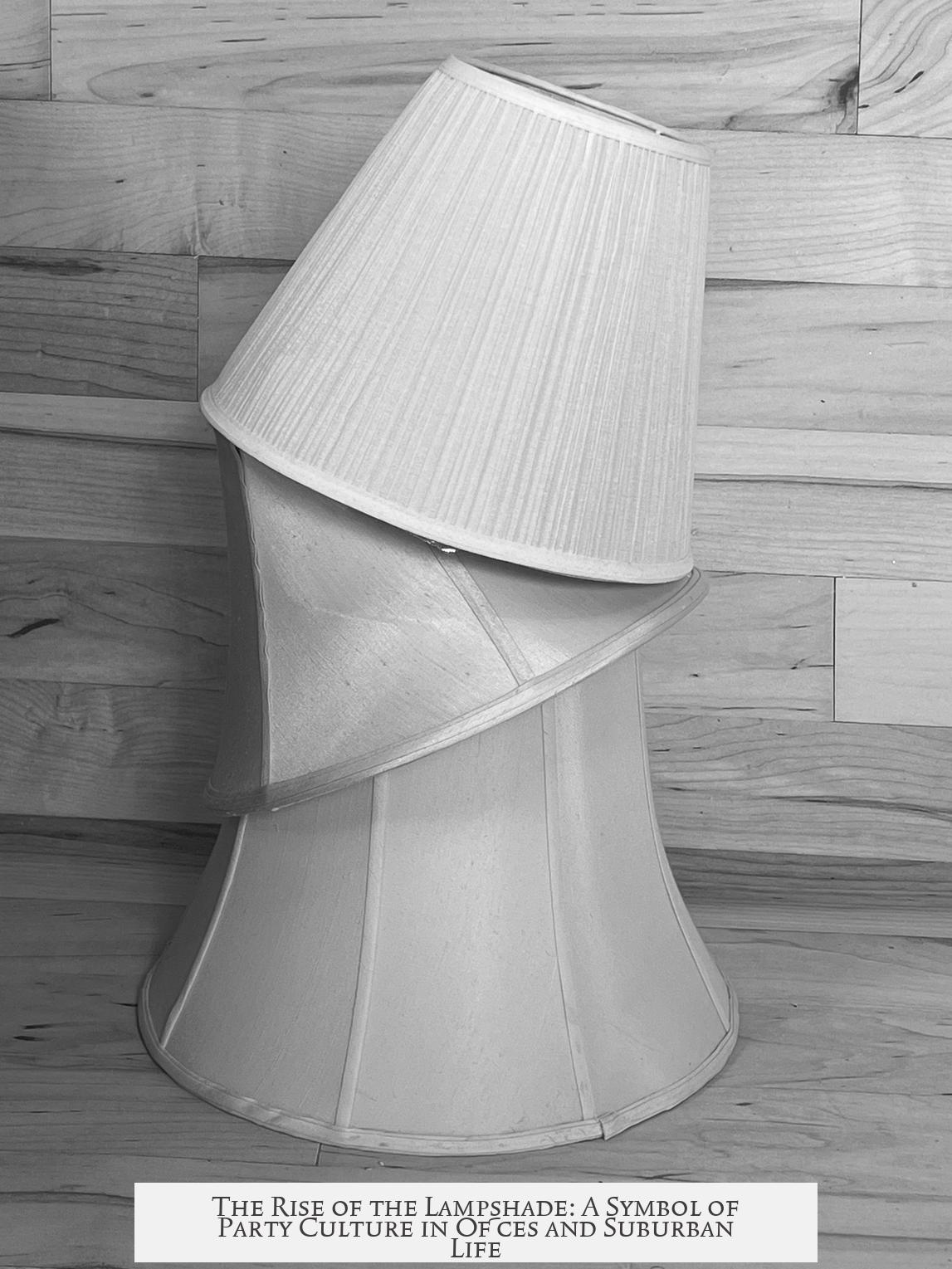 The Rise of the Lampshade: A Symbol of Party Culture in Offices and Suburban Life