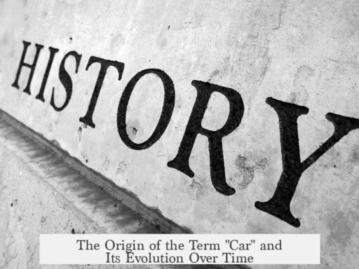 The Origin of the Term "Car" and Its Evolution Over Time