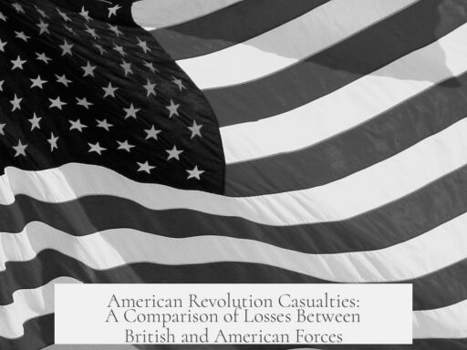 American Revolution Casualties: A Comparison of Losses Between British and American Forces