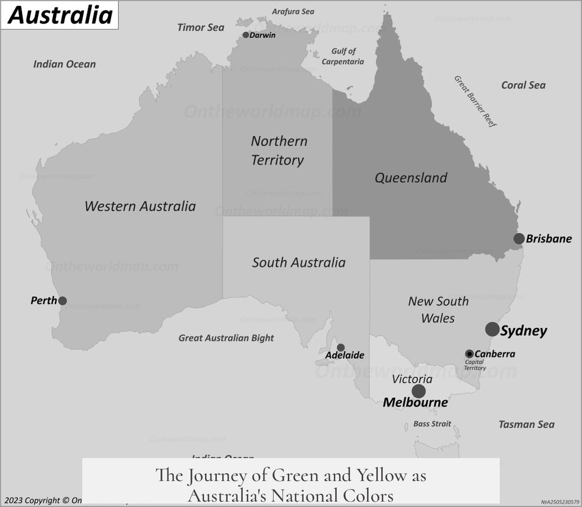The Journey of Green and Yellow as Australia's National Colors