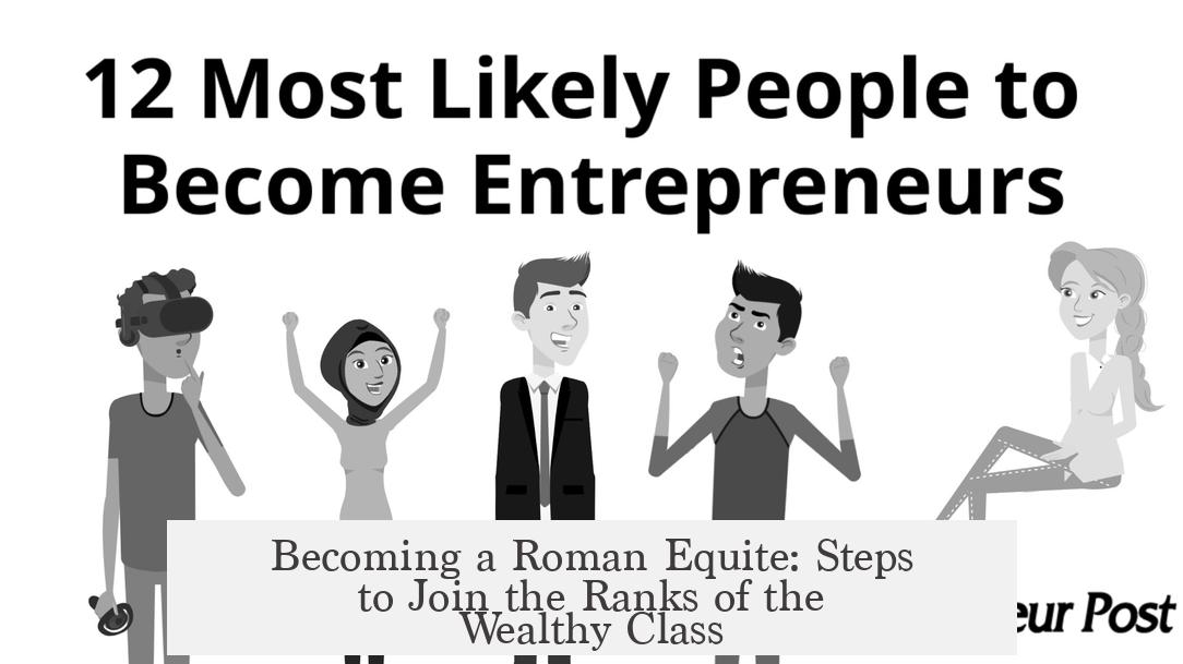 Becoming a Roman Equite: Steps to Join the Ranks of the Wealthy Class