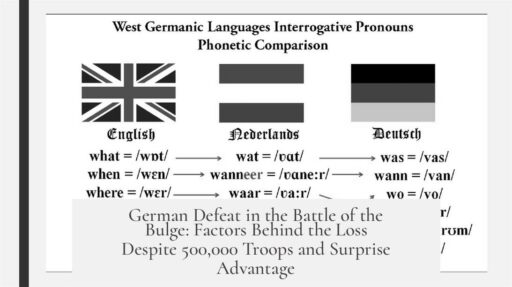 German Defeat in the Battle of the Bulge: Factors Behind the Loss Despite 500,000 Troops and Surprise Advantage