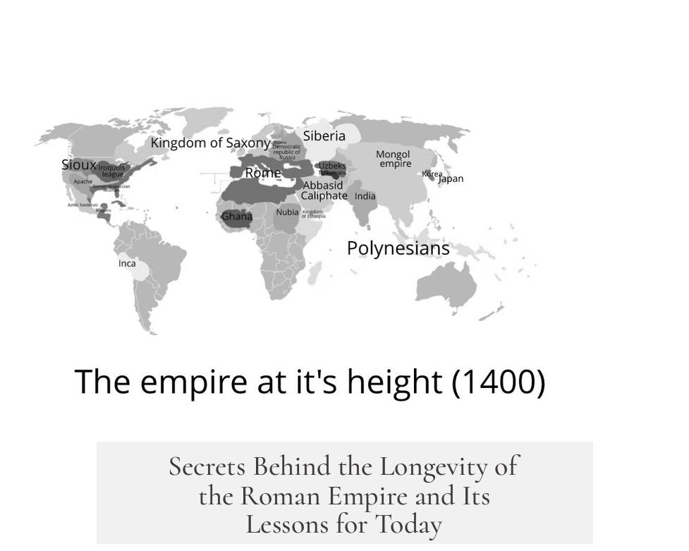 Secrets Behind the Longevity of the Roman Empire and Its Lessons for Today