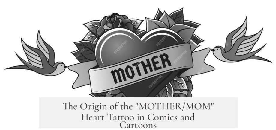 The Origin of the "MOTHER/MOM" Heart Tattoo in Comics and Cartoons
