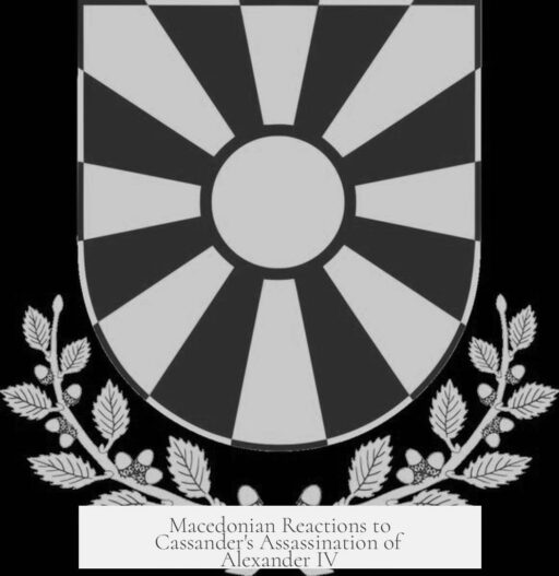 Macedonian Reactions to Cassander's Assassination of Alexander IV