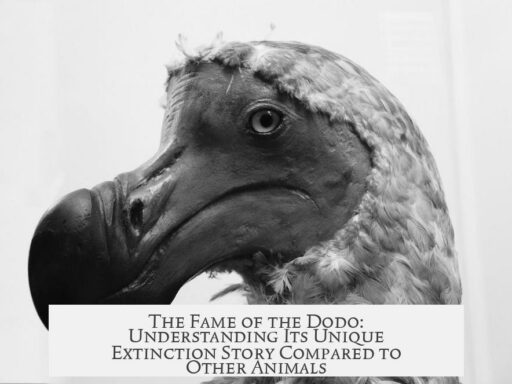 The Fame of the Dodo: Understanding Its Unique Extinction Story Compared to Other Animals