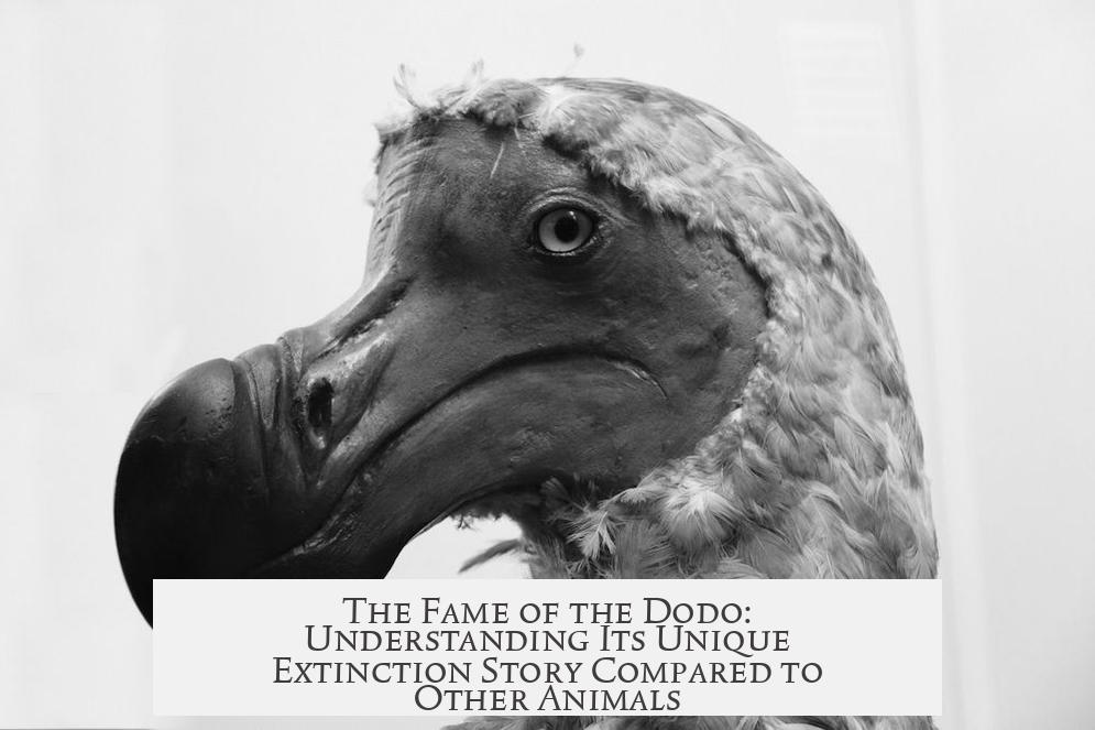 The Fame of the Dodo: Understanding Its Unique Extinction Story Compared to Other Animals