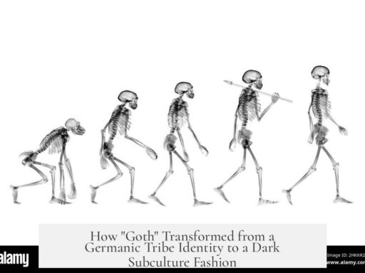 How "Goth" Transformed from a Germanic Tribe Identity to a Dark Subculture Fashion