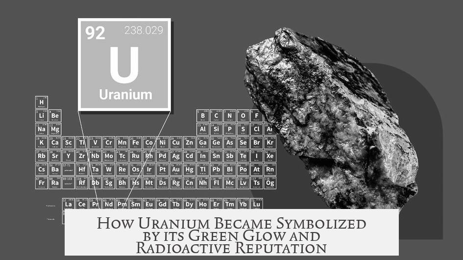 How Uranium Became Symbolized by its Green Glow and Radioactive Reputation