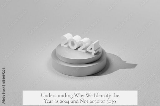 Understanding Why We Identify the Year as 2024 and Not 2030 or 3030
