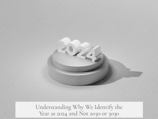Understanding Why We Identify the Year as 2024 and Not 2030 or 3030