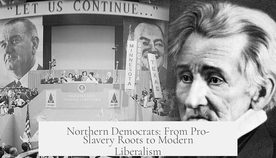 Northern Democrats: From Pro-Slavery Roots to Modern Liberalism