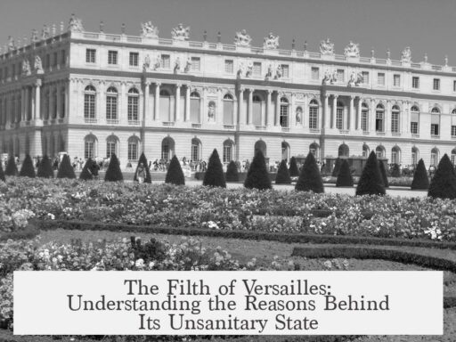 The Filth of Versailles: Understanding the Reasons Behind Its Unsanitary State