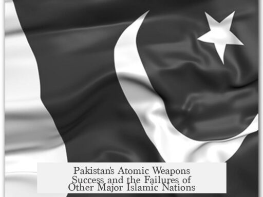 Pakistan's Atomic Weapons Success and the Failures of Other Major Islamic Nations