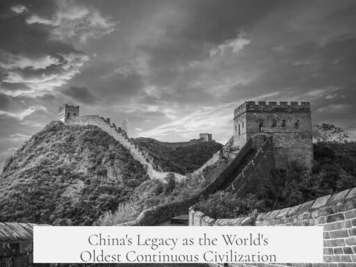 China's Legacy as the World's Oldest Continuous Civilization