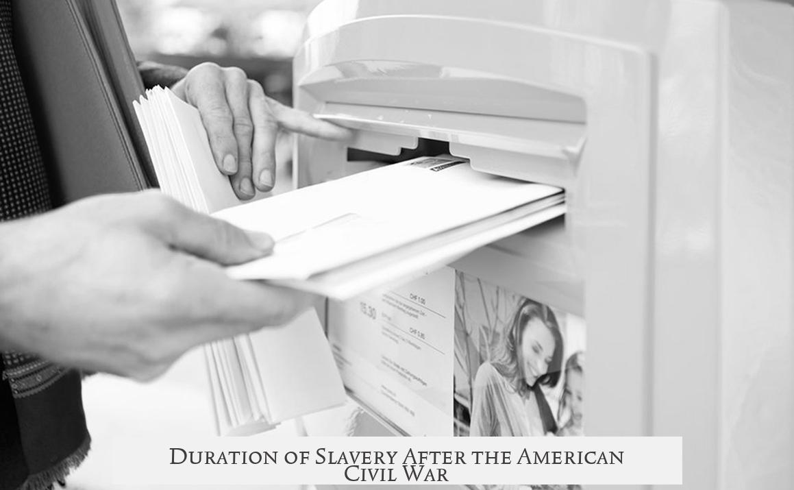 Duration of Slavery After the American Civil War