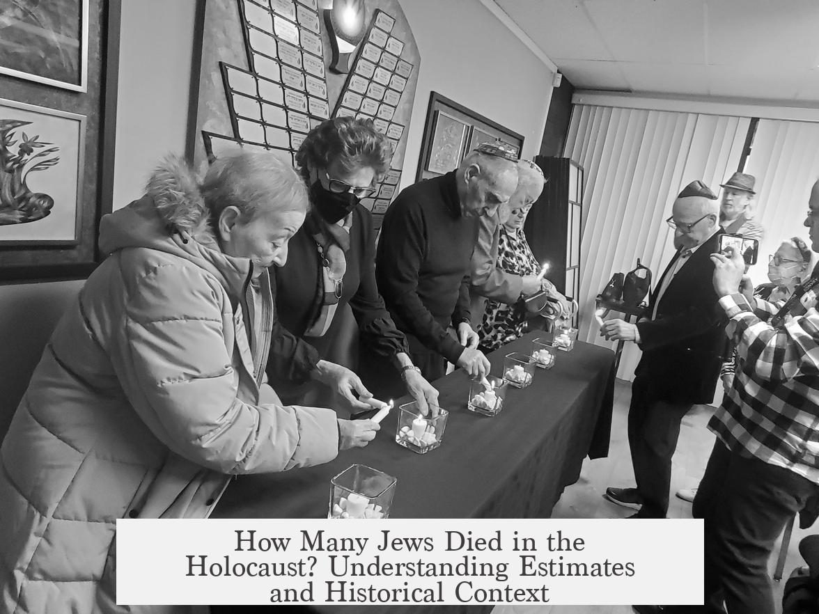 How Many Jews Died in the Holocaust? Understanding Estimates and Historical Context