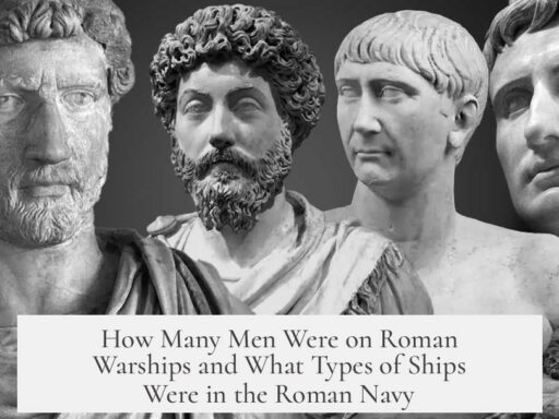 How Many Men Were on Roman Warships and What Types of Ships Were in the Roman Navy