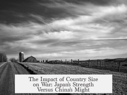 The Impact of Country Size on War: Japan's Strength Versus China's Might