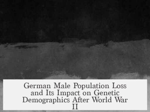 German Male Population Loss and Its Impact on Genetic Demographics After World War II