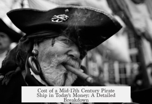 Cost of a Mid-17th Century Pirate Ship in Today's Money: A Detailed Breakdown