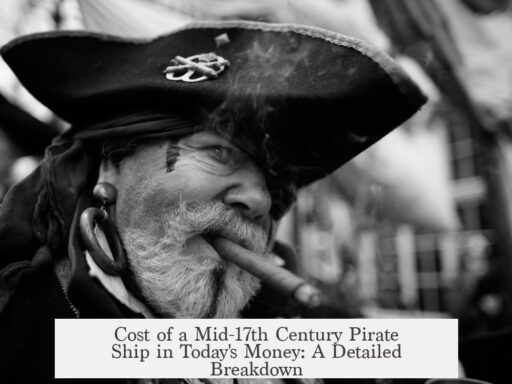 Cost of a Mid-17th Century Pirate Ship in Today's Money: A Detailed Breakdown