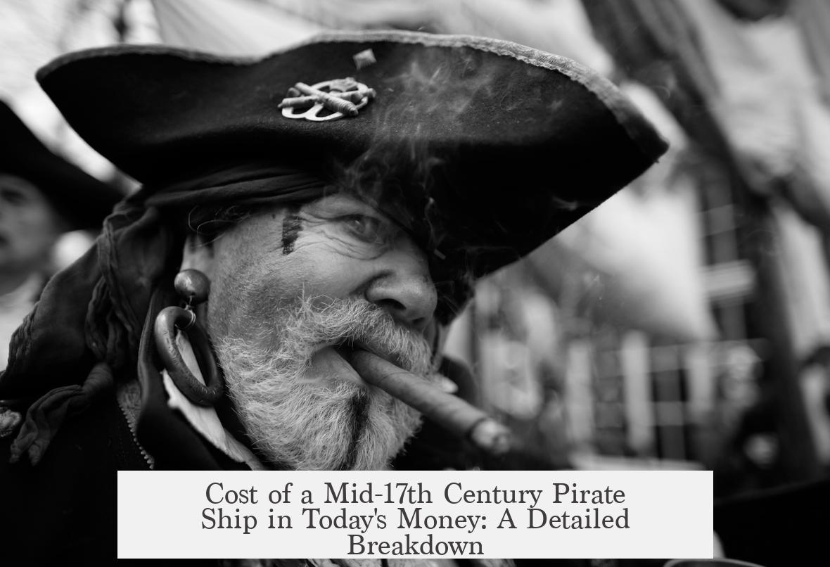 Cost of a Mid-17th Century Pirate Ship in Today's Money: A Detailed Breakdown