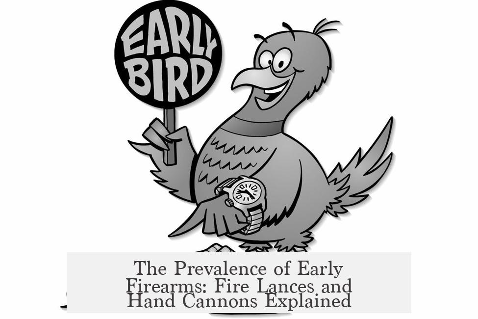 The Prevalence of Early Firearms: Fire Lances and Hand Cannons Explained