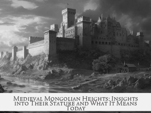 Medieval Mongolian Heights: Insights into Their Stature and What It Means Today