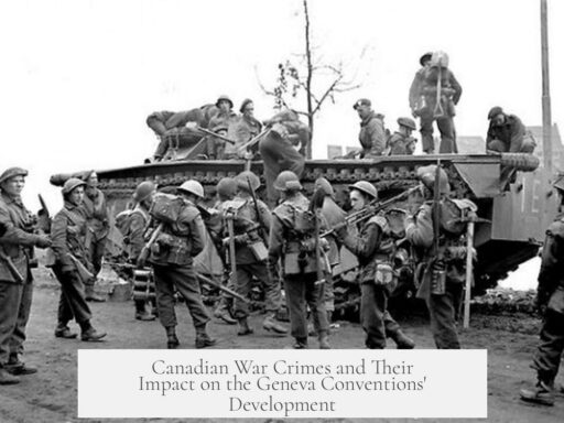 Canadian War Crimes and Their Impact on the Geneva Conventions' Development