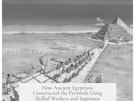 How Ancient Egyptians Constructed the Pyramids Using Skilled Workers and Ingenious Techniques