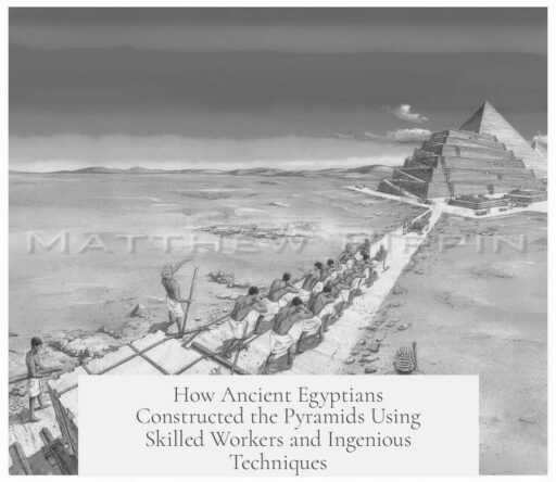 How Ancient Egyptians Constructed the Pyramids Using Skilled Workers and Ingenious Techniques