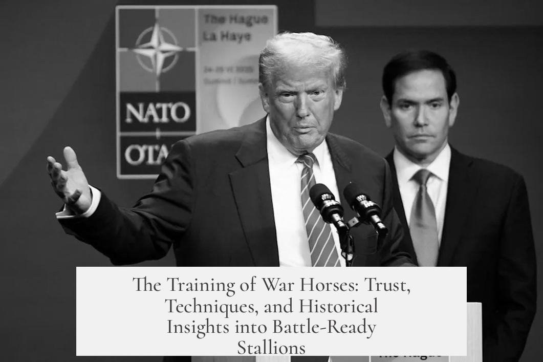 The Training of War Horses: Trust, Techniques, and Historical Insights into Battle-Ready Stallions