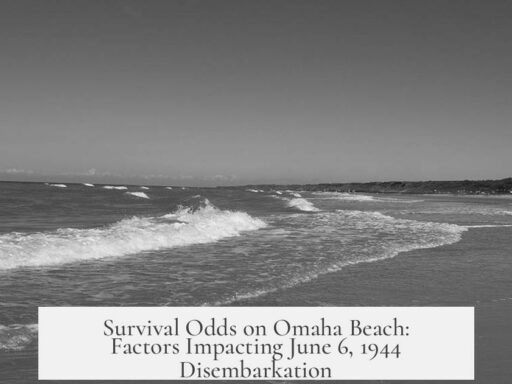 Survival Odds on Omaha Beach: Factors Impacting June 6, 1944 Disembarkation