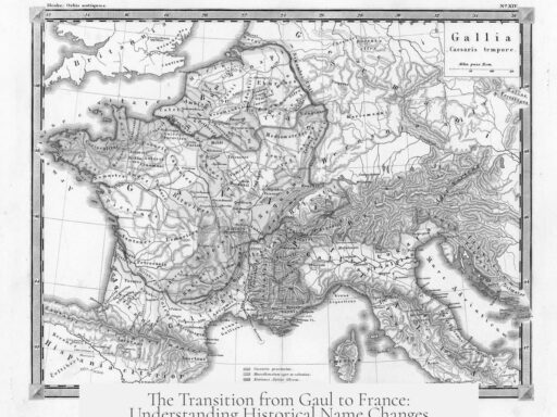 The Transition from Gaul to France: Understanding Historical Name Changes