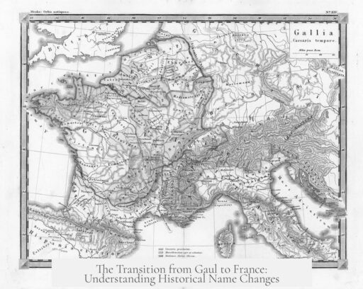 The Transition from Gaul to France: Understanding Historical Name Changes