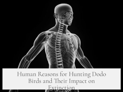 Human Reasons for Hunting Dodo Birds and Their Impact on Extinction