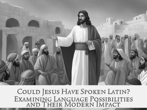 Could Jesus Have Spoken Latin? Examining Language Possibilities and Their Modern Impact