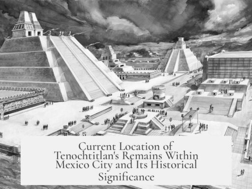 Current Location of Tenochtitlan's Remains Within Mexico City and Its Historical Significance