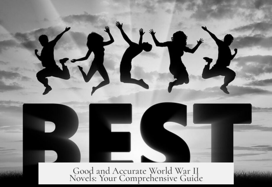 Good and Accurate World War II Novels: Your Comprehensive Guide