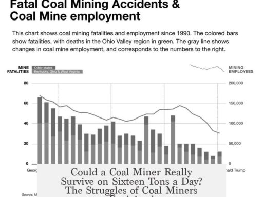Could a Coal Miner Really Survive on Sixteen Tons a Day? The Struggles of Coal Miners Explained