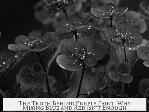 The Truth Behind Purple Paint: Why Mixing Blue and Red Isn't Enough