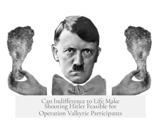 Can Indifference to Life Make Shooting Hitler Feasible for Operation Valkyrie Participants
