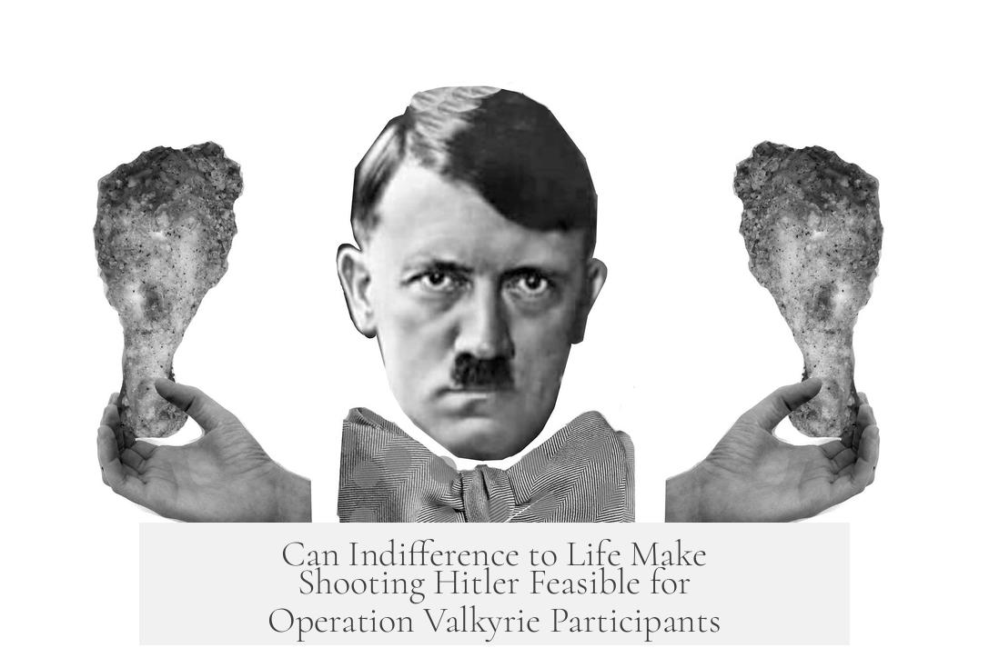 Can Indifference to Life Make Shooting Hitler Feasible for Operation Valkyrie Participants