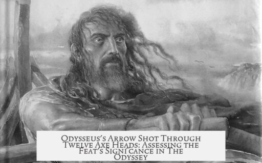 Odysseus's Arrow Shot Through Twelve Axe Heads: Assessing the Feat's Significance in The Odyssey